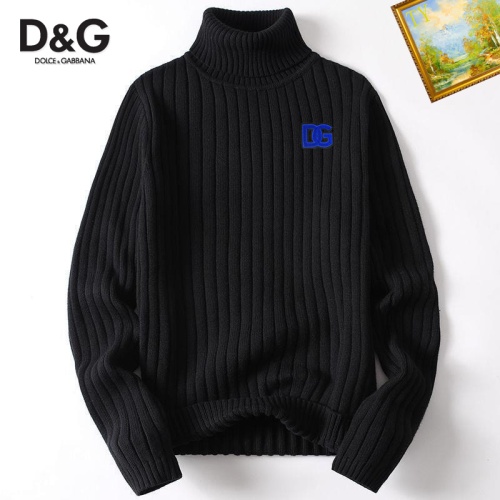 Cheap Dolce &amp; Gabbana D&amp;G Sweaters Long Sleeved For Men #1177625 Replica Wholesale [$40.00 USD] [ITEM#1177625] on Replica Dolce &amp; Gabbana D&amp;G Sweaters