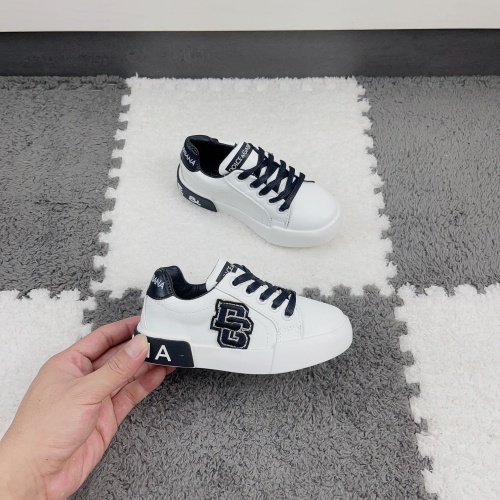 Cheap Dolce &amp; Gabbana D&amp;G Kids' Shoes For Kids #1177655 Replica Wholesale [$72.00 USD] [ITEM#1177655] on Replica Dolce &amp; Gabbana D&amp;G Kids' Shoes