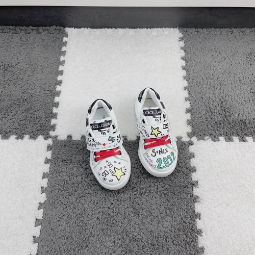 Cheap Dolce &amp; Gabbana D&amp;G Kids' Shoes For Kids #1177727 Replica Wholesale [$72.00 USD] [ITEM#1177727] on Replica Dolce &amp; Gabbana D&amp;G Kids' Shoes