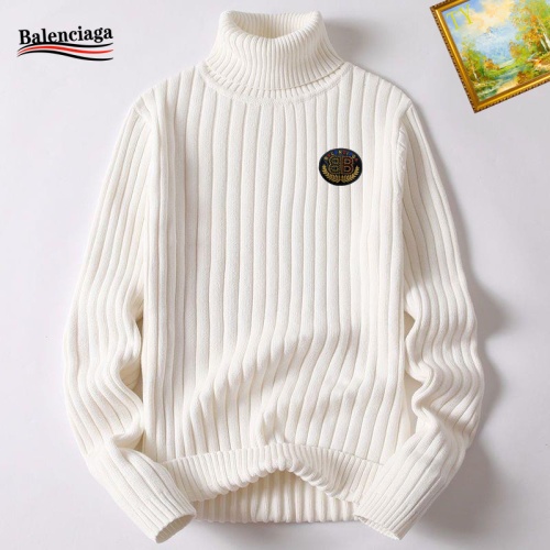 Cheap Balenciaga Sweaters Long Sleeved For Men #1177743 Replica Wholesale [$40.00 USD] [ITEM#1177743] on Replica Balenciaga Sweaters