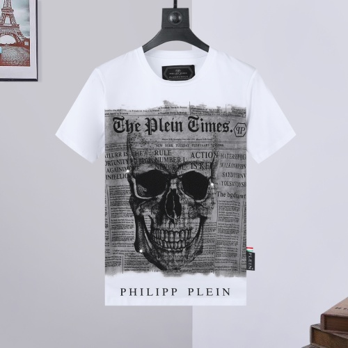 Cheap Philipp Plein PP T-Shirts Short Sleeved For Men #1177839 Replica Wholesale [$27.00 USD] [ITEM#1177839] on Replica Philipp Plein PP T-Shirts