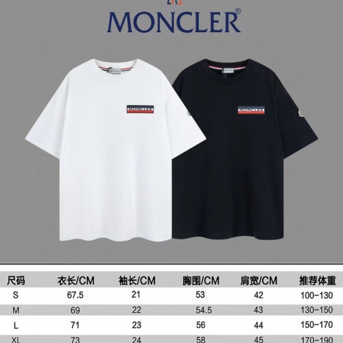 Cheap Moncler T-Shirts Short Sleeved For Unisex #1177869 Replica Wholesale [$40.00 USD] [ITEM#1177869] on Replica Moncler T-Shirts