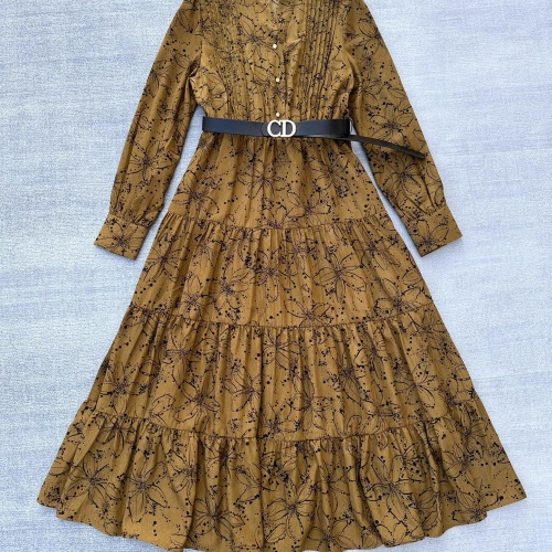 Cheap Christian Dior Dresses Long Sleeved For Women #1177975 Replica Wholesale [$108.00 USD] [ITEM#1177975] on Replica Christian Dior Dresses