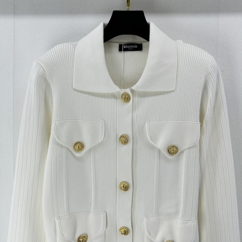 Cheap Balmain Jackets Long Sleeved For Women #1178027 Replica Wholesale [$108.00 USD] [ITEM#1178027] on Replica Balmain Jackets