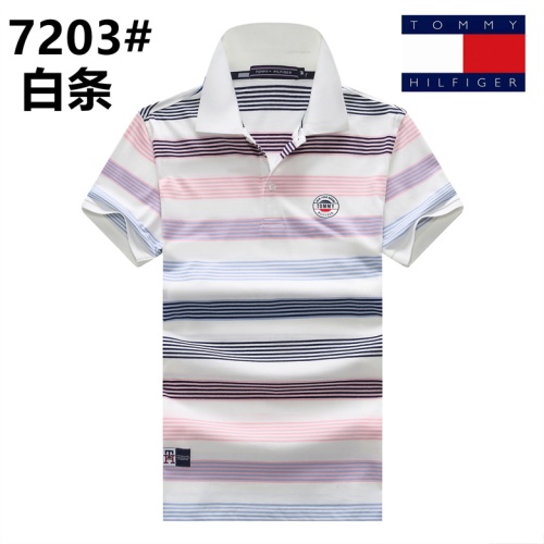 Cheap Tommy Hilfiger TH T-Shirts Short Sleeved For Men #1178049 Replica Wholesale [$25.00 USD] [ITEM#1178049] on Replica Tommy Hilfiger TH T-Shirts