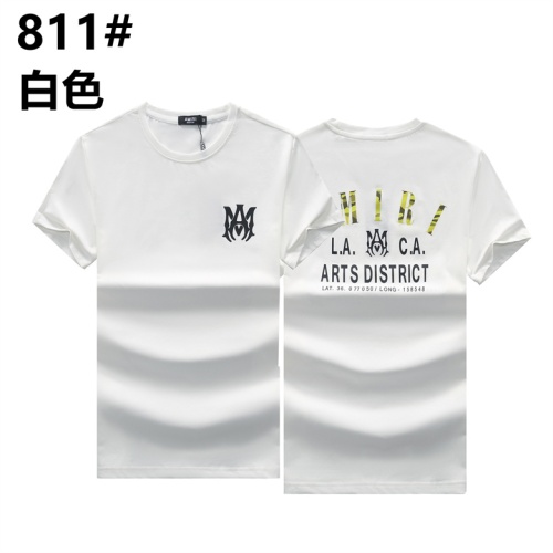 Cheap Amiri T-Shirts Short Sleeved For Men #1178052 Replica Wholesale [$23.00 USD] [ITEM#1178052] on Replica Amiri T-Shirts
