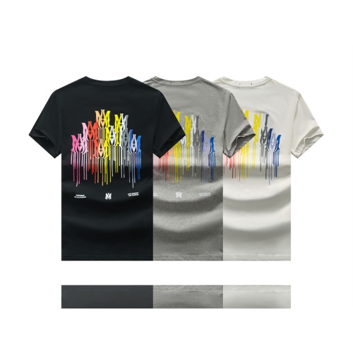 Cheap Amiri T-Shirts Short Sleeved For Men #1178063 Replica Wholesale [$23.00 USD] [ITEM#1178063] on Replica Amiri T-Shirts