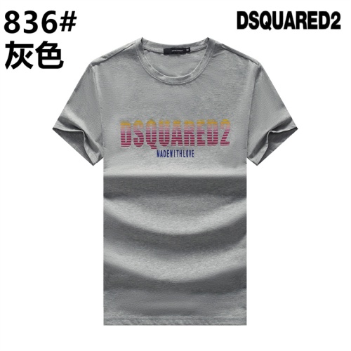 Cheap Dsquared T-Shirts Short Sleeved For Men #1178090 Replica Wholesale [$23.00 USD] [ITEM#1178090] on Replica Dsquared T-Shirts