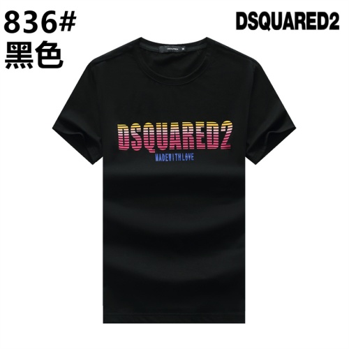 Cheap Dsquared T-Shirts Short Sleeved For Men #1178091 Replica Wholesale [$23.00 USD] [ITEM#1178091] on Replica Dsquared T-Shirts