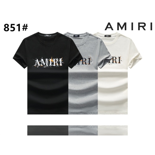 Cheap Amiri T-Shirts Short Sleeved For Men #1178102 Replica Wholesale [$23.00 USD] [ITEM#1178102] on Replica Amiri T-Shirts