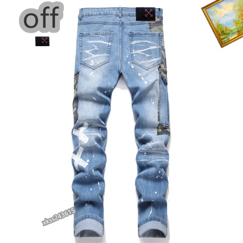 Cheap Off-White Jeans For Men #1178157 Replica Wholesale [$48.00 USD] [ITEM#1178157] on Replica Off-White Jeans