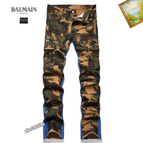 Cheap Balmain Jeans For Men #1178161 Replica Wholesale [$48.00 USD] [ITEM#1178161] on Replica Balmain Jeans