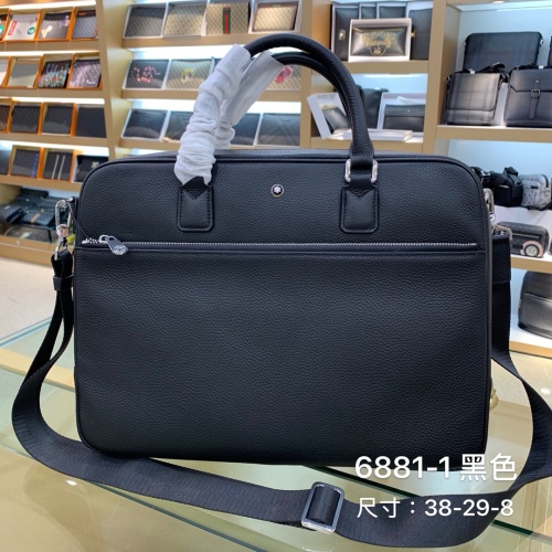 Cheap Mont Blanc AAA Man Handbags #1178318 Replica Wholesale [$150.00 USD] [ITEM#1178318] on Replica Mont Blanc AAA Man Handbags