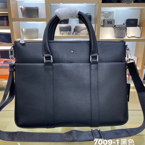 Cheap Mont Blanc AAA Man Handbags #1178332 Replica Wholesale [$140.00 USD] [ITEM#1178332] on Replica Mont Blanc AAA Man Handbags