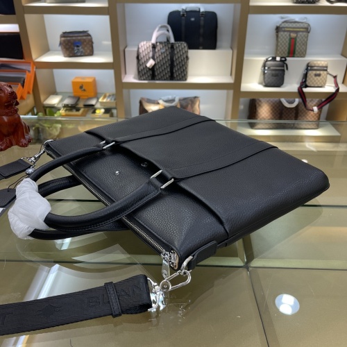 Cheap Mont Blanc AAA Man Handbags #1178332 Replica Wholesale [$140.00 USD] [ITEM#1178332] on Replica Mont Blanc AAA Man Handbags
