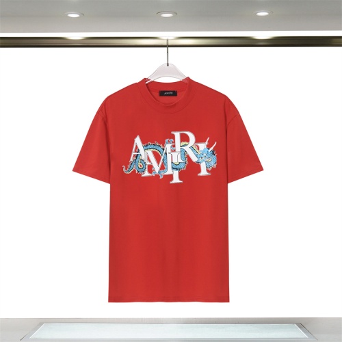 Cheap Amiri T-Shirts Short Sleeved For Unisex #1178352 Replica Wholesale [$34.00 USD] [ITEM#1178352] on Replica Amiri T-Shirts