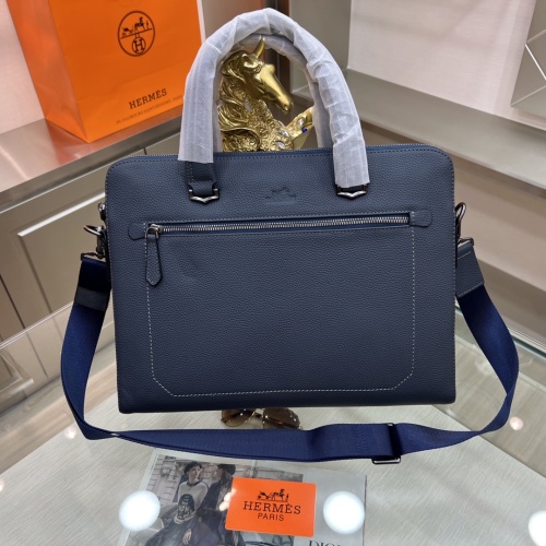 Cheap Hermes AAA Man Handbags #1178367 Replica Wholesale [$150.00 USD] [ITEM#1178367] on Replica 