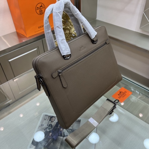 Cheap Hermes AAA Man Handbags #1178368 Replica Wholesale [$150.00 USD] [ITEM#1178368] on Replica Hermes AAA Man Handbags