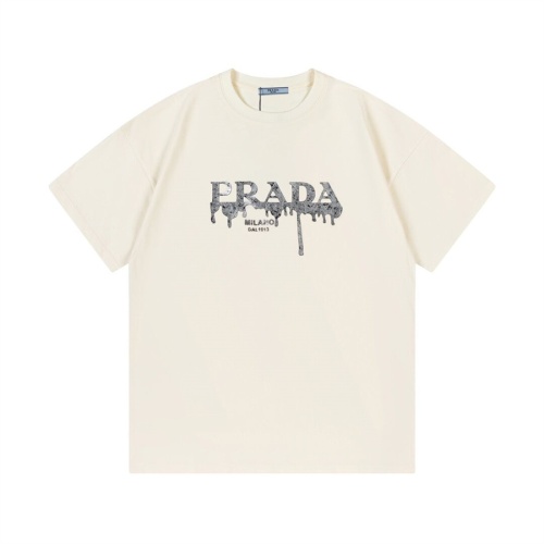 Cheap Prada T-Shirts Short Sleeved For Unisex #1178537 Replica Wholesale [$45.00 USD] [ITEM#1178537] on Replica Prada T-Shirts