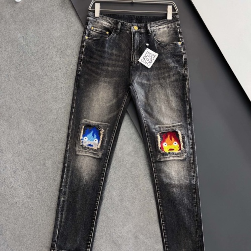 Cheap LOEWE Jeans For Men #1178949 Replica Wholesale [$85.00 USD] [ITEM#1178949] on Replica LOEWE Jeans