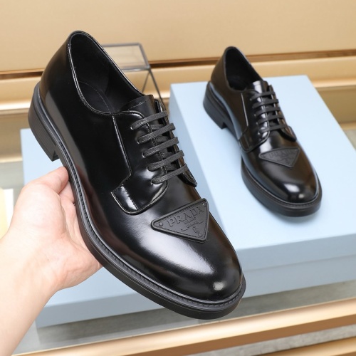 Cheap Prada Leather Shoes For Men #1179075 Replica Wholesale [$125.00 USD] [ITEM#1179075] on Replica Prada Leather Shoes