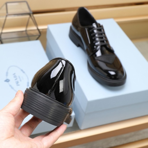 Cheap Prada Leather Shoes For Men #1179076 Replica Wholesale [$125.00 USD] [ITEM#1179076] on Replica Prada Leather Shoes