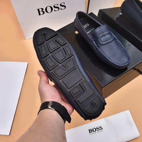 Cheap Boss Leather Shoes For Men #1179112 Replica Wholesale [$80.00 USD] [ITEM#1179112] on Replica Boss Leather Shoes