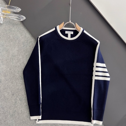 Cheap Thom Browne TB Sweaters Long Sleeved For Men #1179237 Replica Wholesale [$76.00 USD] [ITEM#1179237] on Replica Thom Browne TB Sweaters