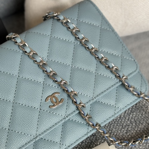 Cheap Chanel AAA Quality Messenger Bags In Silver For Women #1179498 Replica Wholesale [$158.00 USD] [ITEM#1179498] on Replica Chanel AAA Messenger Bags