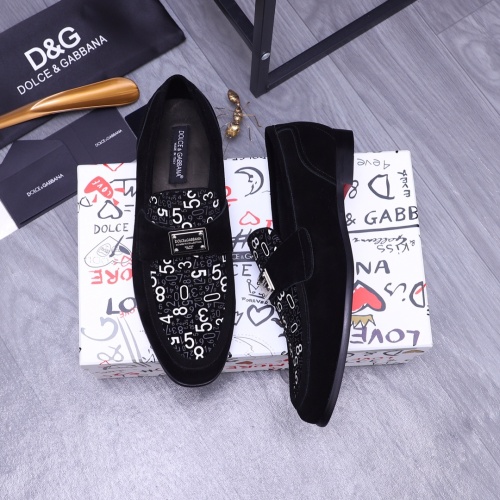 Cheap Dolce &amp; Gabbana D&amp;G Leather Shoes For Men #1179735 Replica Wholesale [$100.00 USD] [ITEM#1179735] on Replica Dolce &amp; Gabbana D&amp;G Leather Shoes