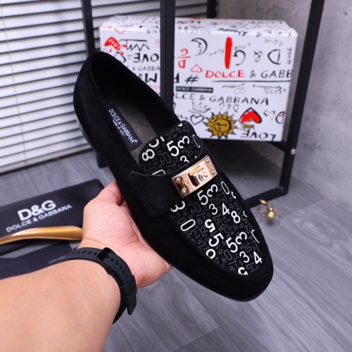 Cheap Dolce &amp; Gabbana D&amp;G Leather Shoes For Men #1179736 Replica Wholesale [$100.00 USD] [ITEM#1179736] on Replica Dolce &amp; Gabbana D&amp;G Leather Shoes