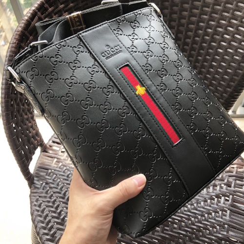 Cheap Gucci AAA Man Messenger Bags #1179874 Replica Wholesale [$88.00 USD] [ITEM#1179874] on Replica Gucci AAA Man Messenger Bags