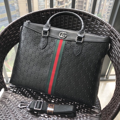 Cheap Gucci AAA Man Handbags #1179878 Replica Wholesale [$100.00 USD] [ITEM#1179878] on Replica Gucci AAA Man Handbags