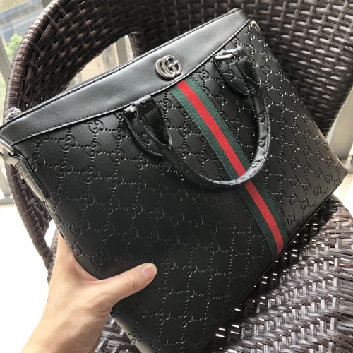 Cheap Gucci AAA Man Handbags #1179878 Replica Wholesale [$100.00 USD] [ITEM#1179878] on Replica Gucci AAA Man Handbags