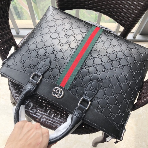 Cheap Gucci AAA Man Handbags #1179878 Replica Wholesale [$100.00 USD] [ITEM#1179878] on Replica Gucci AAA Man Handbags