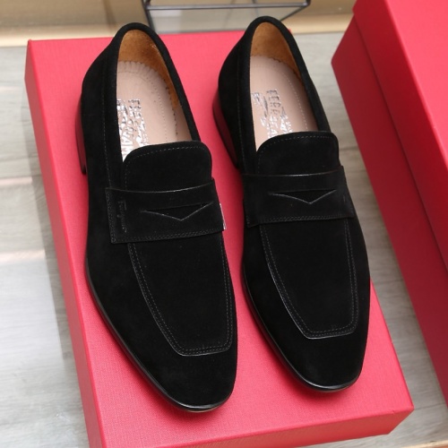 Cheap Salvatore Ferragamo Leather Shoes For Men #1179932 Replica Wholesale [$125.00 USD] [ITEM#1179932] on Replica Salvatore Ferragamo Leather Shoes