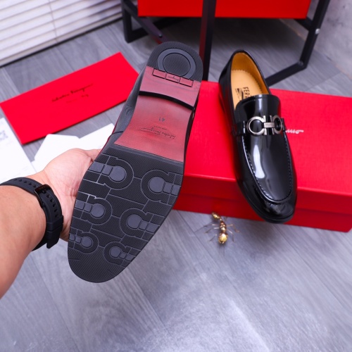 Cheap Salvatore Ferragamo Leather Shoes For Men #1180034 Replica Wholesale [$92.00 USD] [ITEM#1180034] on Replica Salvatore Ferragamo Leather Shoes