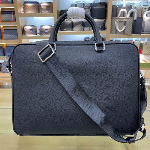 Cheap Mont Blanc AAA Man Handbags #1180117 Replica Wholesale [$155.00 USD] [ITEM#1180117] on Replica Mont Blanc AAA Man Handbags