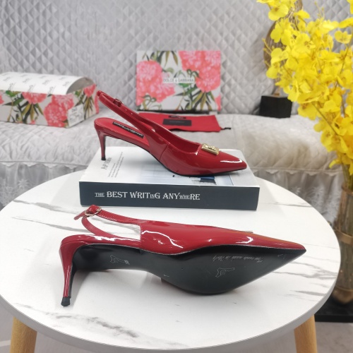Cheap Dolce &amp; Gabbana D&amp;G Sandal For Women #1180276 Replica Wholesale [$125.00 USD] [ITEM#1180276] on Replica Dolce &amp; Gabbana D&amp;G Sandal