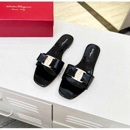 Cheap Salvatore Ferragamo Slippers For Women #1180362 Replica Wholesale [$80.00 USD] [ITEM#1180362] on Replica Salvatore Ferragamo Slippers