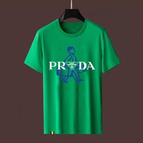 Cheap Prada T-Shirts Short Sleeved For Men #1180692 Replica Wholesale [$40.00 USD] [ITEM#1180692] on Replica Prada T-Shirts