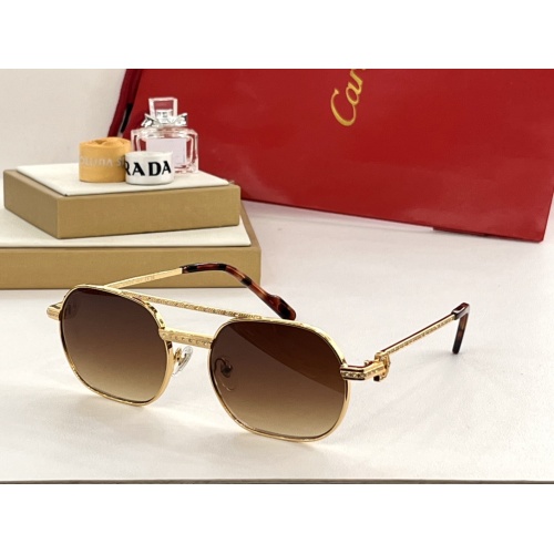 Cheap Cartier AAA Quality Sunglassess #1180707 Replica Wholesale [$64.00 USD] [ITEM#1180707] on Replica Cartier AAA Quality Sunglassess