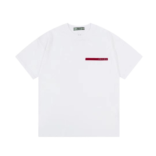 Cheap Prada T-Shirts Short Sleeved For Unisex #1180820 Replica Wholesale [$34.00 USD] [ITEM#1180820] on Replica Prada T-Shirts