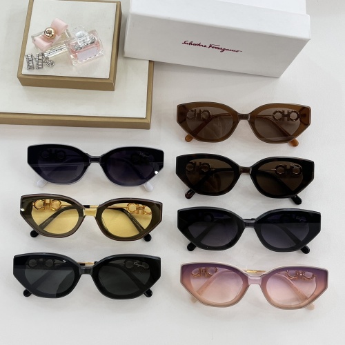 Cheap Salvatore Ferragamo AAA Quality Sunglasses #1180947 Replica Wholesale [$60.00 USD] [ITEM#1180947] on Replica Salvatore Ferragamo AAA Quality Sunglasses