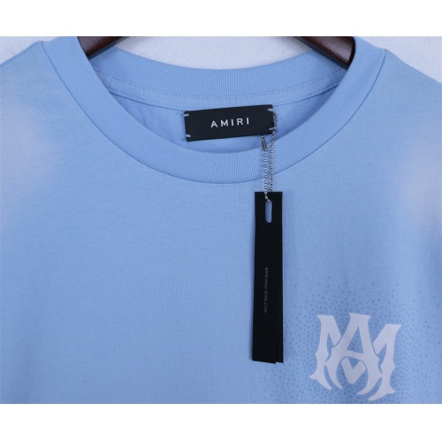 Cheap Amiri T-Shirts Short Sleeved For Unisex #1180963 Replica Wholesale [$32.00 USD] [ITEM#1180963] on Replica Amiri T-Shirts