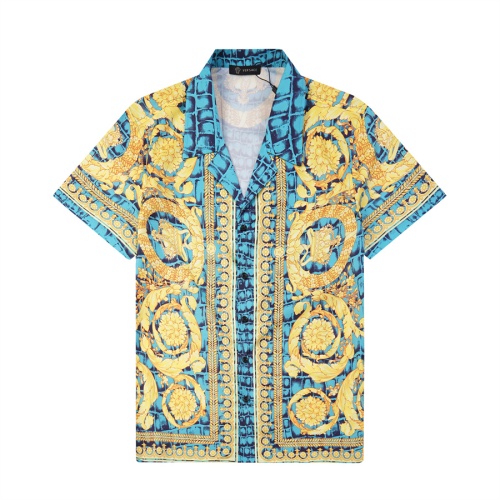 Cheap Versace Shirts Short Sleeved For Men #1181216 Replica Wholesale [$29.00 USD] [ITEM#1181216] on Replica Versace Shirts