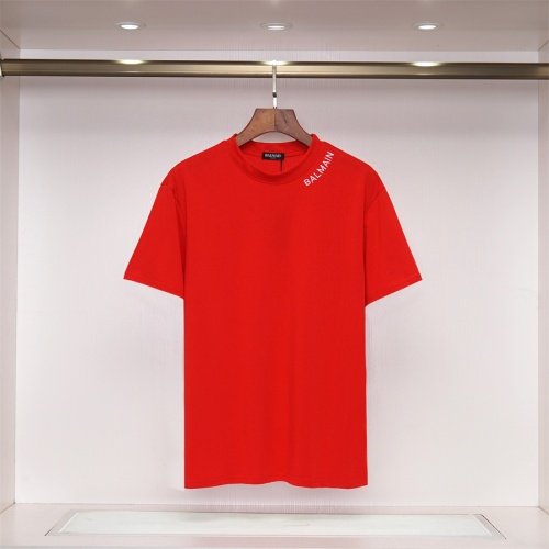 Cheap Balmain T-Shirts Short Sleeved For Unisex #1181245 Replica Wholesale [$32.00 USD] [ITEM#1181245] on Replica Balmain T-Shirts