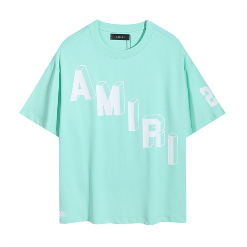 Cheap Amiri T-Shirts Short Sleeved For Unisex #1181280 Replica Wholesale [$27.00 USD] [ITEM#1181280] on Replica Amiri T-Shirts