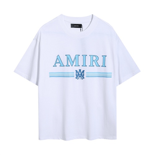 Cheap Amiri T-Shirts Short Sleeved For Unisex #1181288 Replica Wholesale [$25.00 USD] [ITEM#1181288] on Replica Amiri T-Shirts