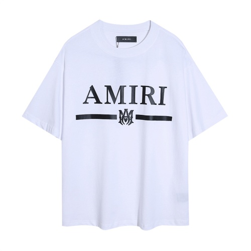 Cheap Amiri T-Shirts Short Sleeved For Unisex #1181290 Replica Wholesale [$25.00 USD] [ITEM#1181290] on Replica Amiri T-Shirts
